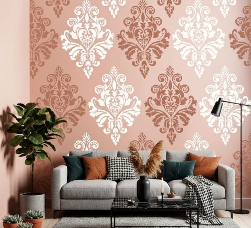 Stencil Wall Desig image 7