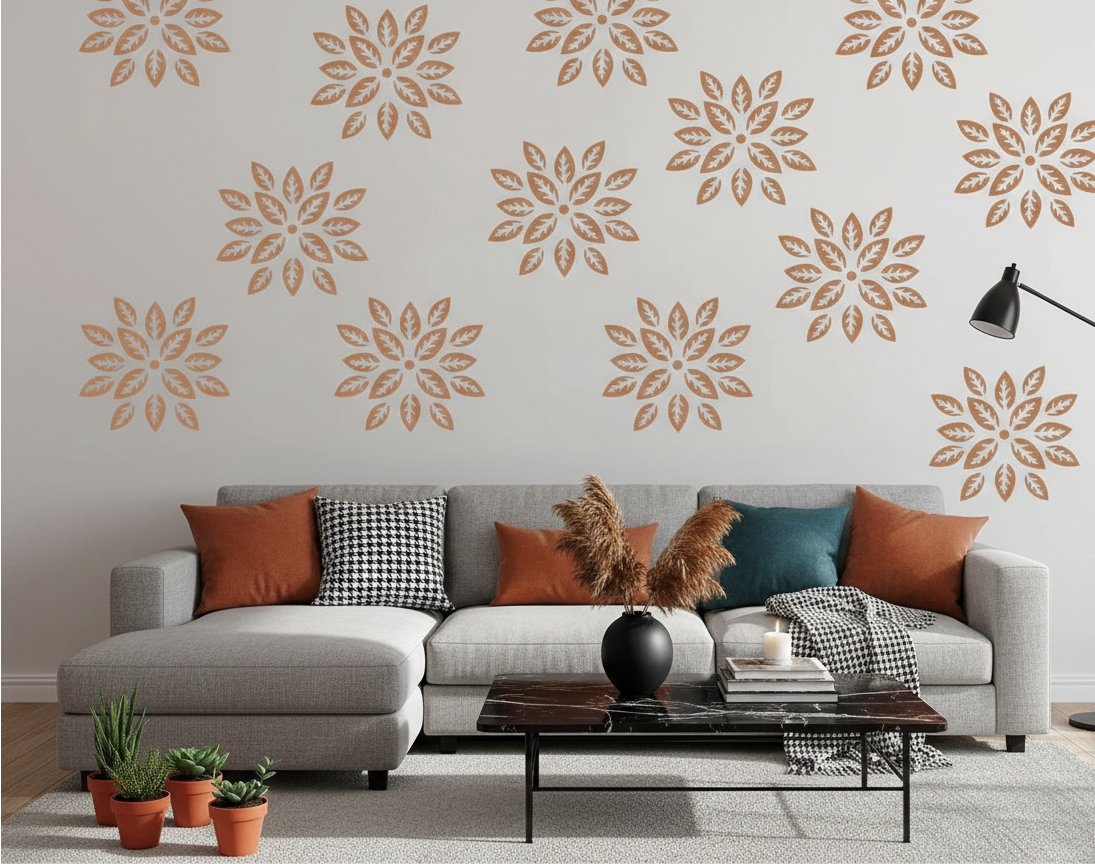 Stencil Wall Desig image 9